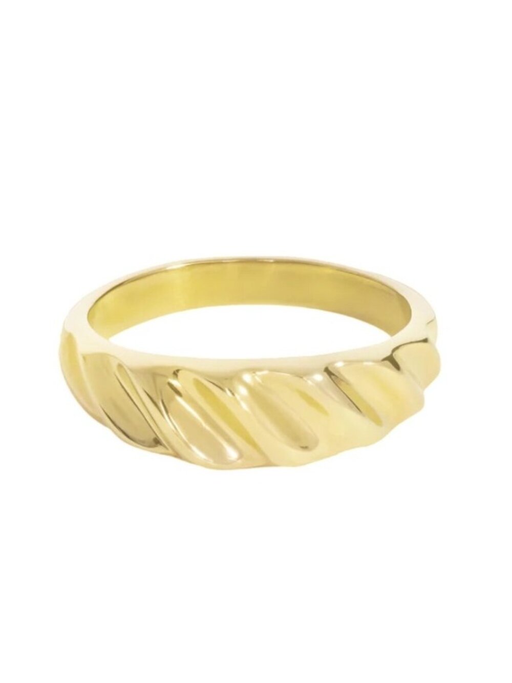 Hey Harper Marianne Ring in 14k Gold Plated Steel
